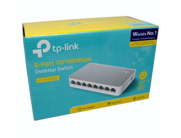 SWITCH 8 PUERTOS TP-LINK 10/100 SF1008D