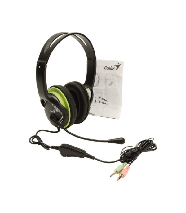 Auricular c/Mic Genius HS-400A Green - Image 3