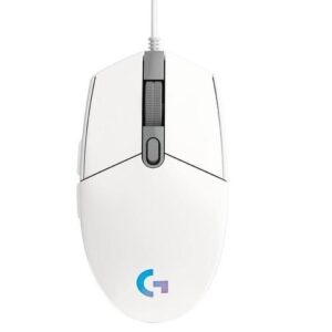 Mouse Logitech G203 Gaming Lightsync White
