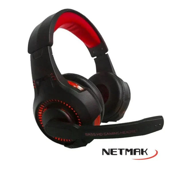 AURICULAR GAMER RETROILUMINADO NETMAK NM-VENGER - Image 2