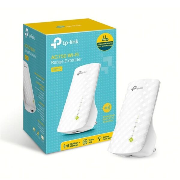 TP-LINK WIFI EXTENDER 2.4 Y 5GHZ TL-RE200 - Image 2